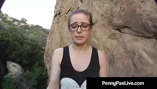 Backpacker Penny Pax Fucked By Fat Cock Land Owner!