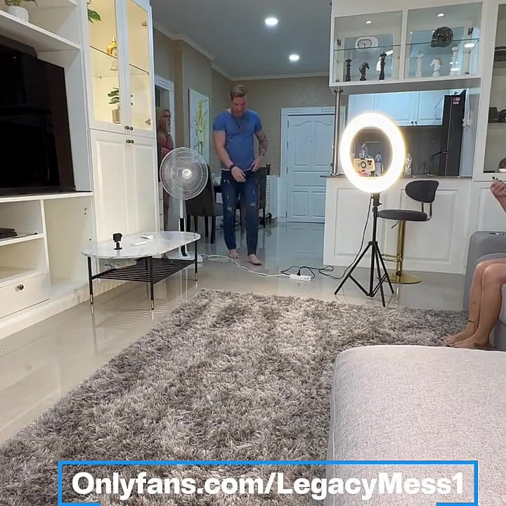 Threesome Two Hung Beautiful Sexy Asian Shambles Fucking Each Other with a Bwc Muscle Guy
