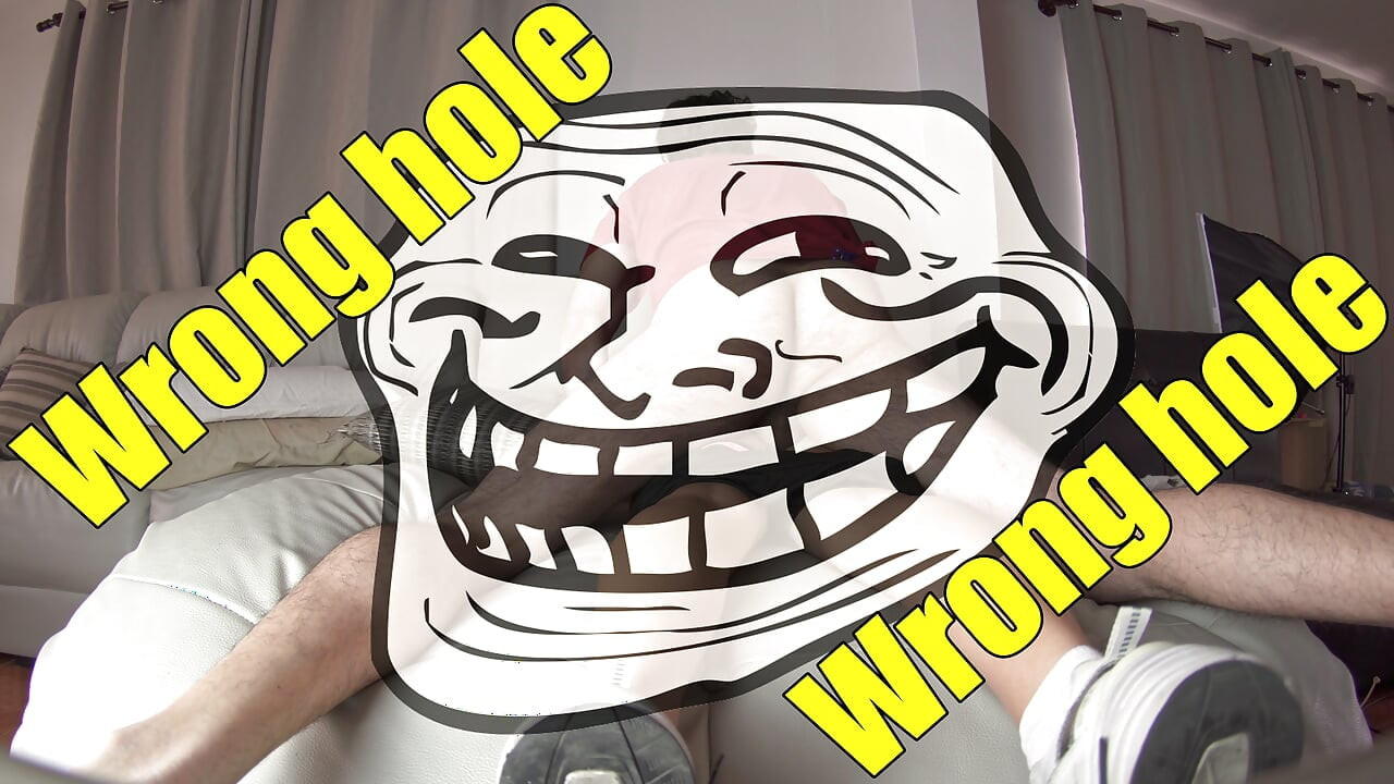 ¡La mira! Estás literalmente en mi culo! ¡Me duele el culo!