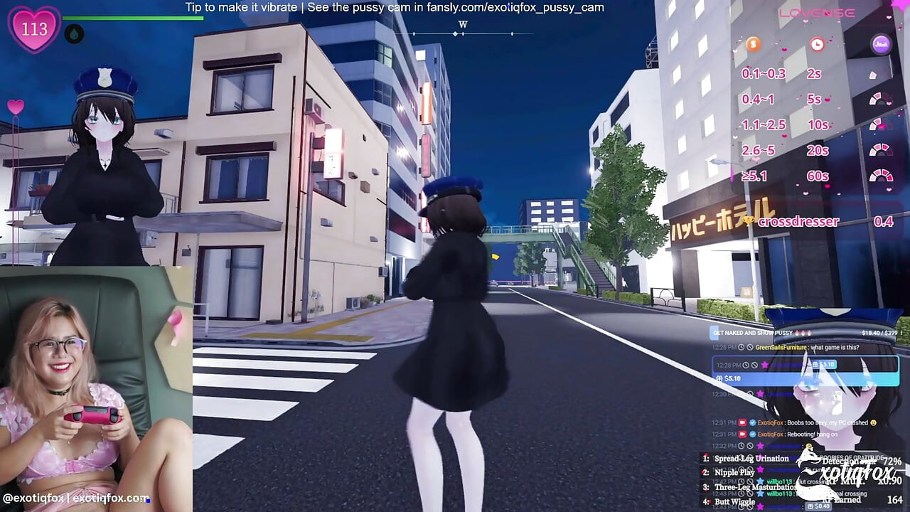 Moja pička je bila tako vruća igrajući ovu bezobraznu hentai igru Volim živjeti u ovoj igri