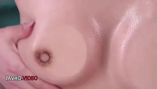 Yuria Mano's Wet Pussy Craving Asian Dildo Pleasure in Stockings