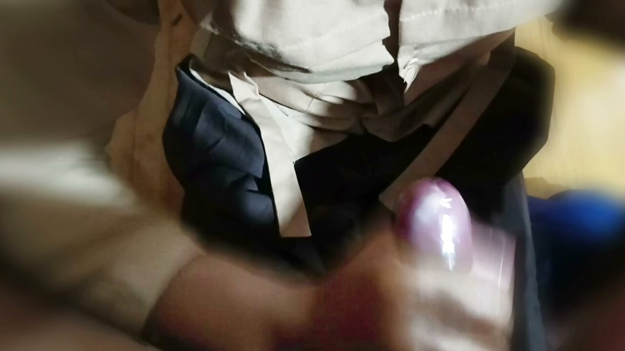 by a schoolmate and crot on her breasts