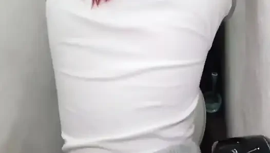 Fucked in a public bathroom