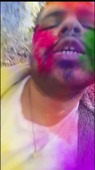 Holi bhabhi ke saath jungle mein lathmar holi #happyholi | Clip 2
