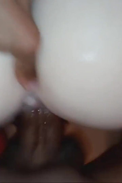 Inshot BBC Sex Doll Wears Sexy Red Thong and Gets Fucked