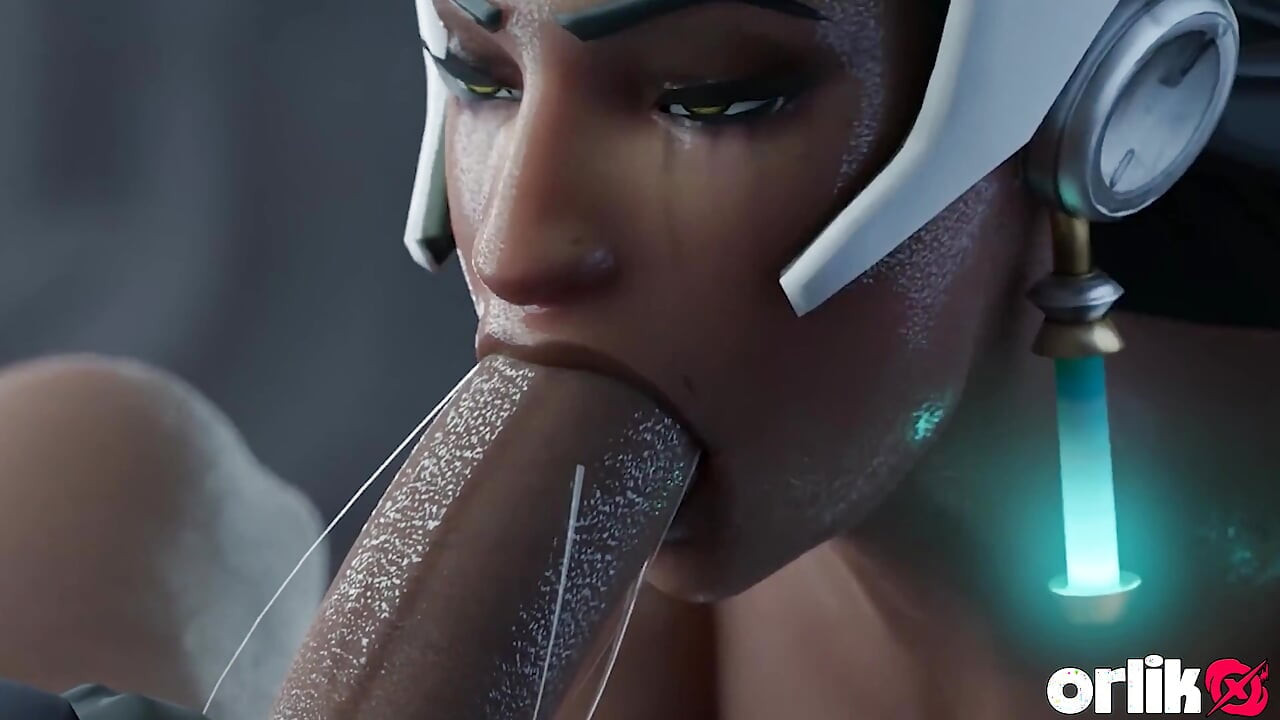 Symetrický anální skupinový sex s 5 bbcs - 3D Overwatch animované porno