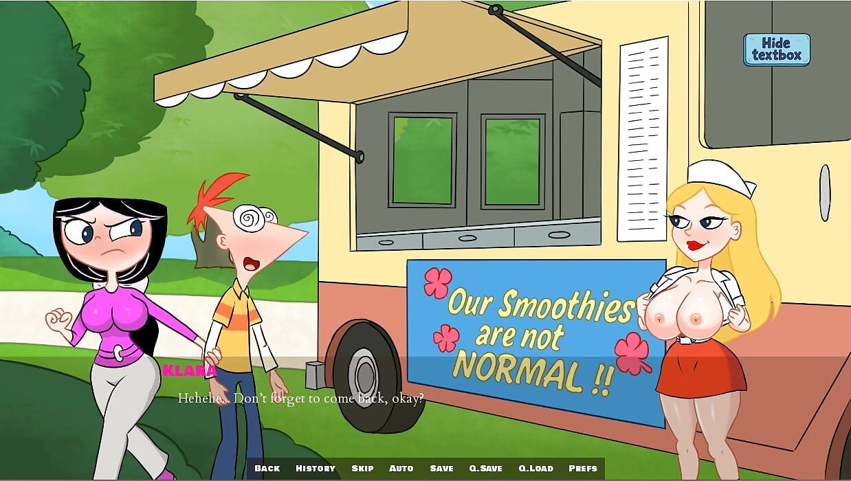 Xsummer - permainan gameplay - permainan peran - parodi - phineas dan ferb - versi dewasa - bagian 1
