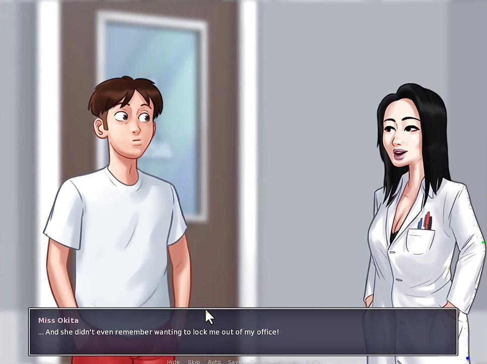 Summertime saga - ich habe miss dewitt am college gefickt