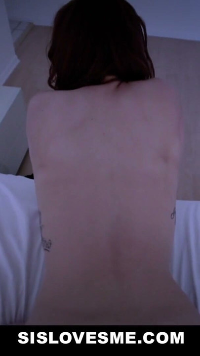 April Reid Is Constantly Getting Scared By Her Asshole Of A Stepbrother When She is Half Naked | Clip 3