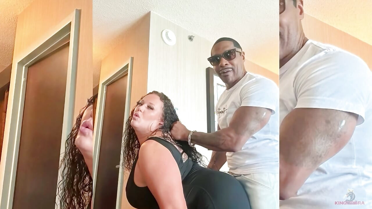 The Triple Crown King: Sexy Somali Rose Gets 3 Huge Cobra Loads From The King
