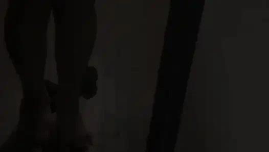 Ich necke meine füße