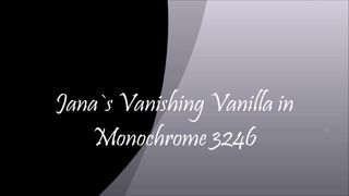 Vainilla desaparecida en monocromo 3246