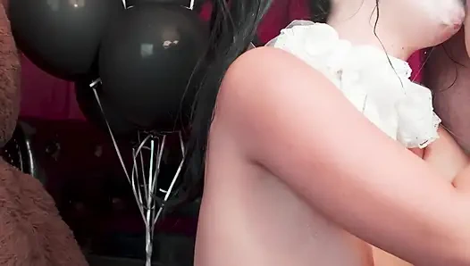 Clown town ep.6: asteria jade si cewek nakal yang lagi sange berat dientot habis-habisan