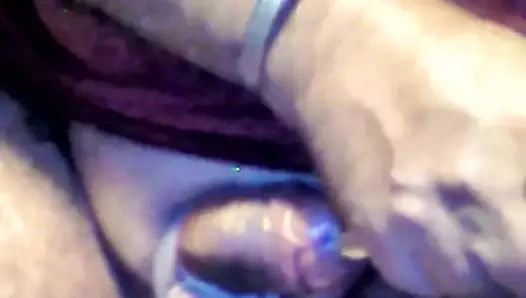 a hot night torturing my cock