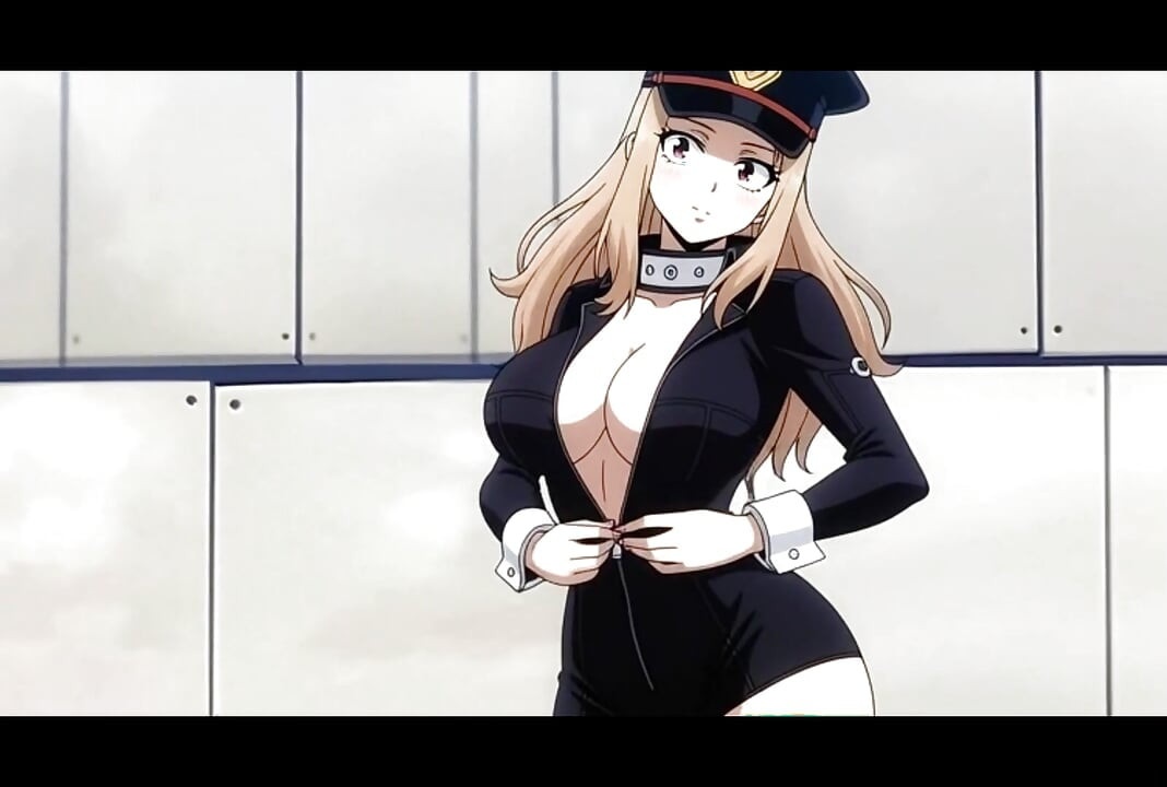 Sensual moments of anime girls in suggestive scenes