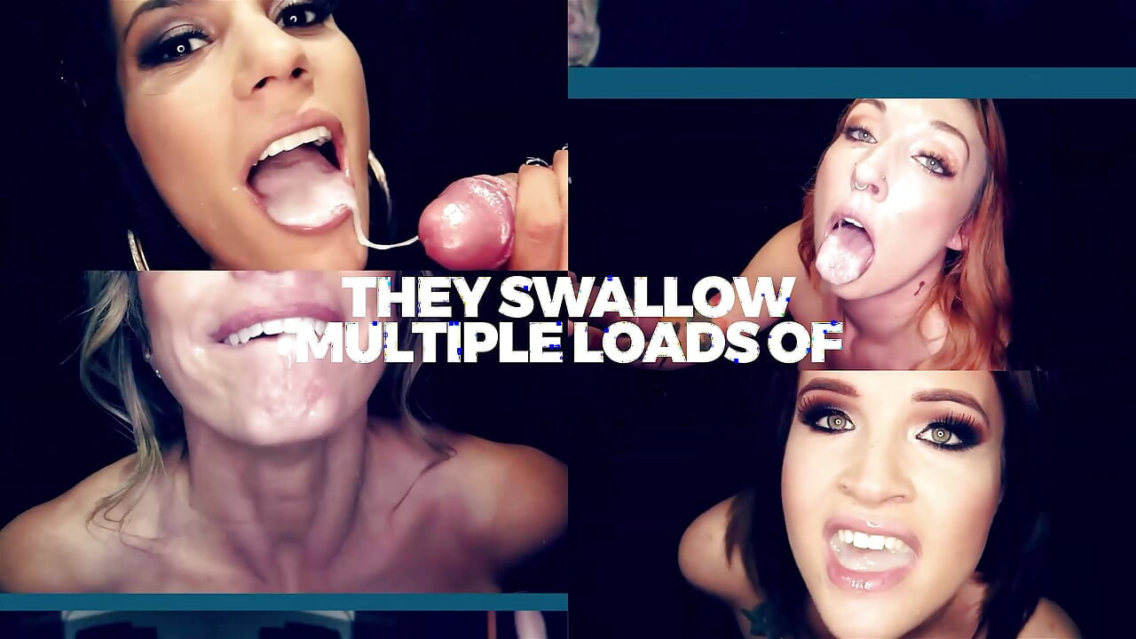 GLORYHOLE SECRETS - Sweet Sophia Returns And Swallows Loads POV