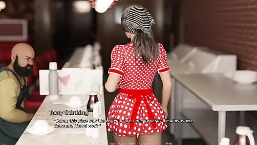 Авантюрная пара 96 Тони отец трахнул Энн хорошо в самолете