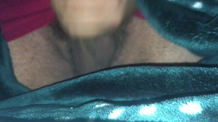 Under the cover cumshot