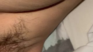Fuck wet hairy pussy close up