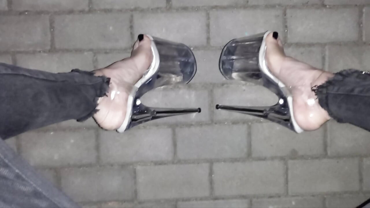 I wear high heels in public