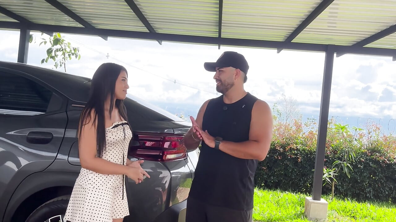 After jogging I fuck beautiful girl while they are alone at their uncles' house, huge discharge in their ass