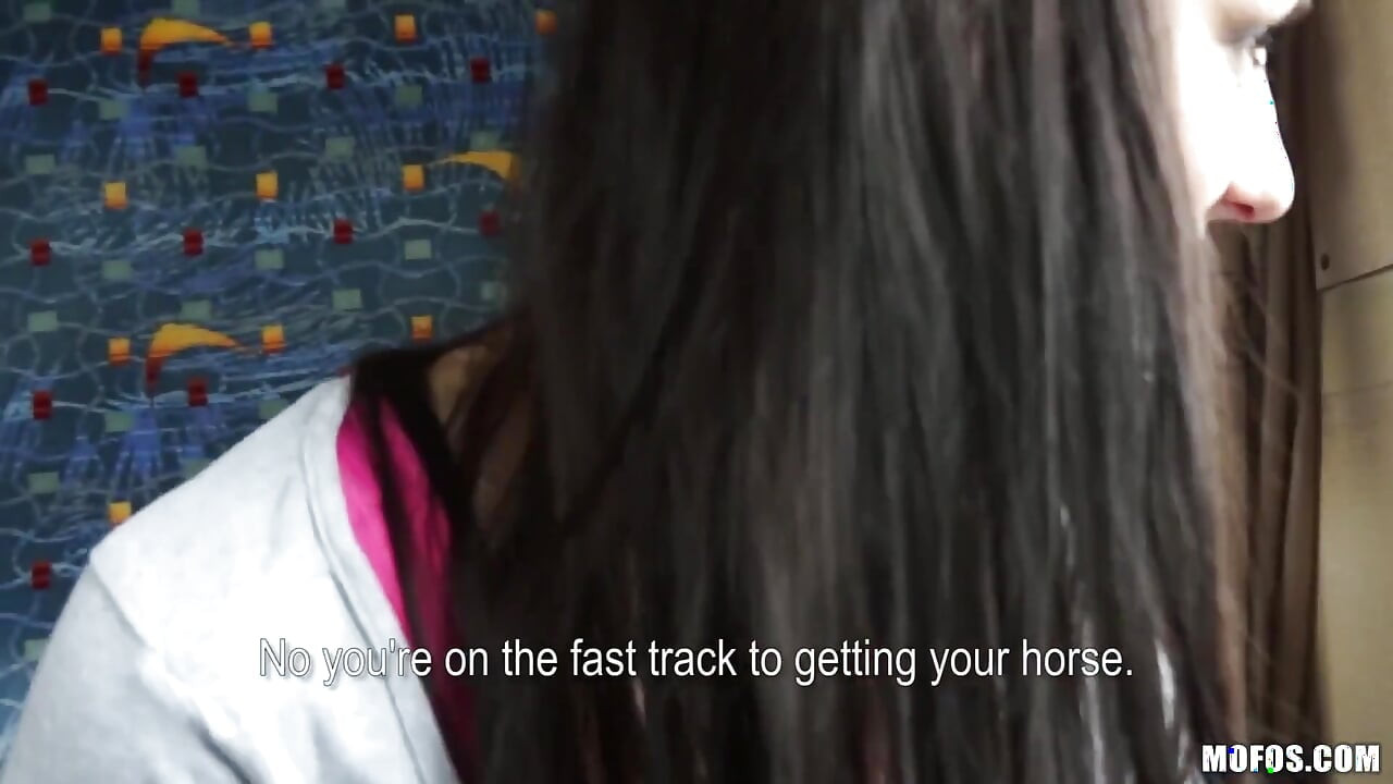 Public Pickups - Petite Euro Babe Mea Melone Takes Stranger Dick on the Train