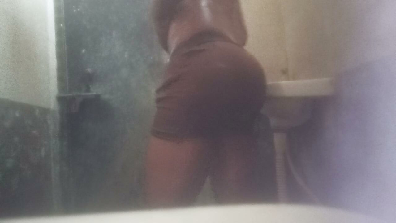 Men bathing