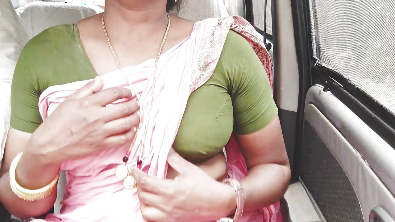Indian Mareed Woman Car Sex Long Drive for Fucking with Boy Friend, Telugu Dirty Talks