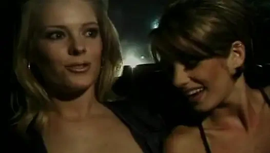 Beautiful Classic Dolls Having Lesbo Fun in the Backseat of a Cab