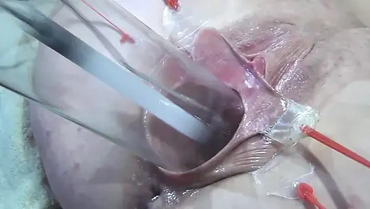 10 Vagina Tersebar Jauh Fucking Dengan Lampu 1000 Watt