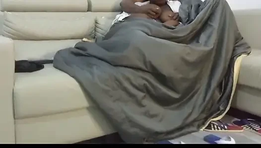 It was very cold watching a movie, he turned me on and fucked me after I got back from the trip, oh what a great fuck!
