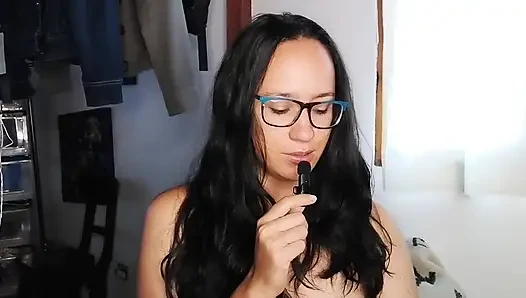 We masturbated together and you cum on my face