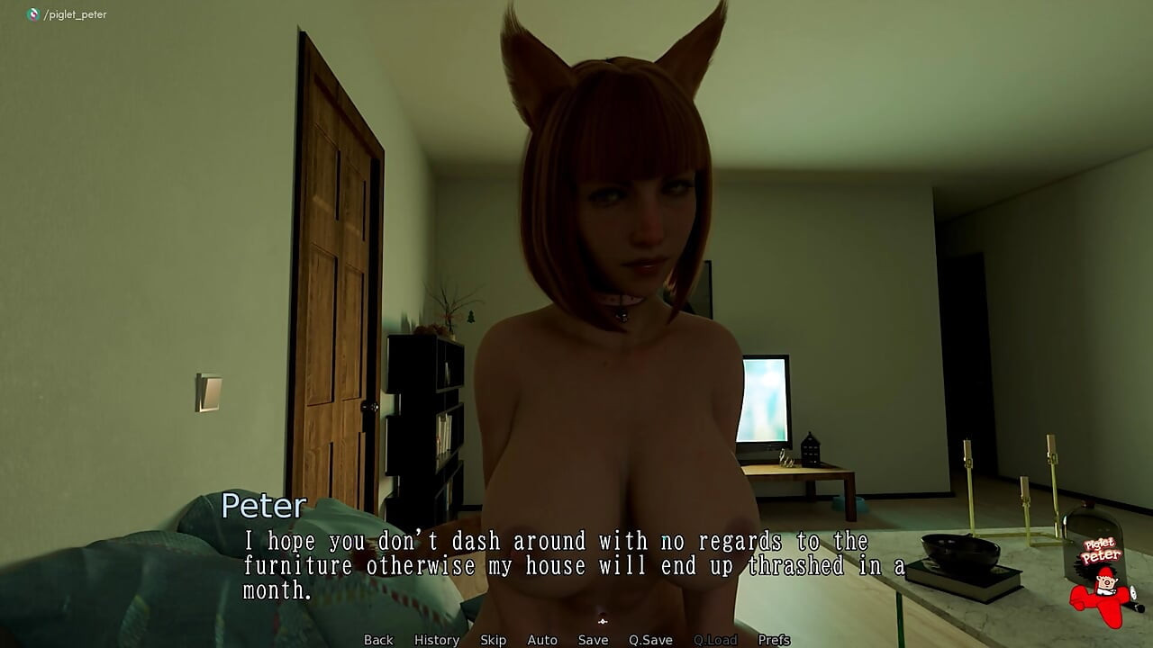 My Cat Girl - Pretty Girl With Huge Tits Is a Cat?