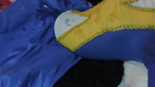 Cum on Leotard spandex Women
