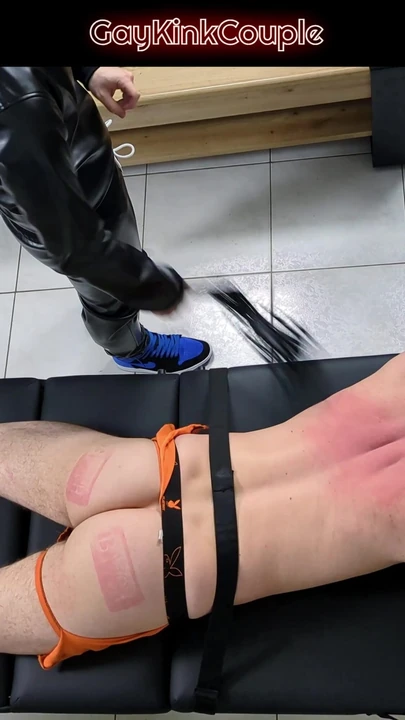 Rough Bareback Creampie After Spanking and Whipping Punishment