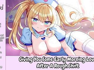 Giving Your GF Some Early Morning Love After A Rough Shift - Erotic Audio For Men