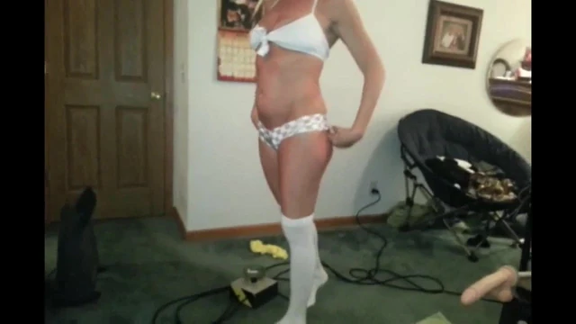 wife in lingerie