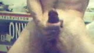 Mein Schwanz vor der Webcam