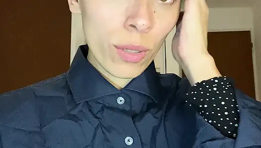 The Slutty Secretary Infallibly Relieves Her Boss's Stress