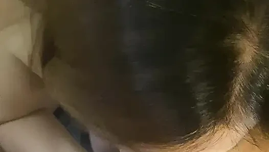 Angy is an expert at sucking cock to put it all down her throat
