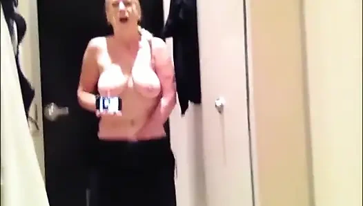 Umkleidekabine, sperma-spaß