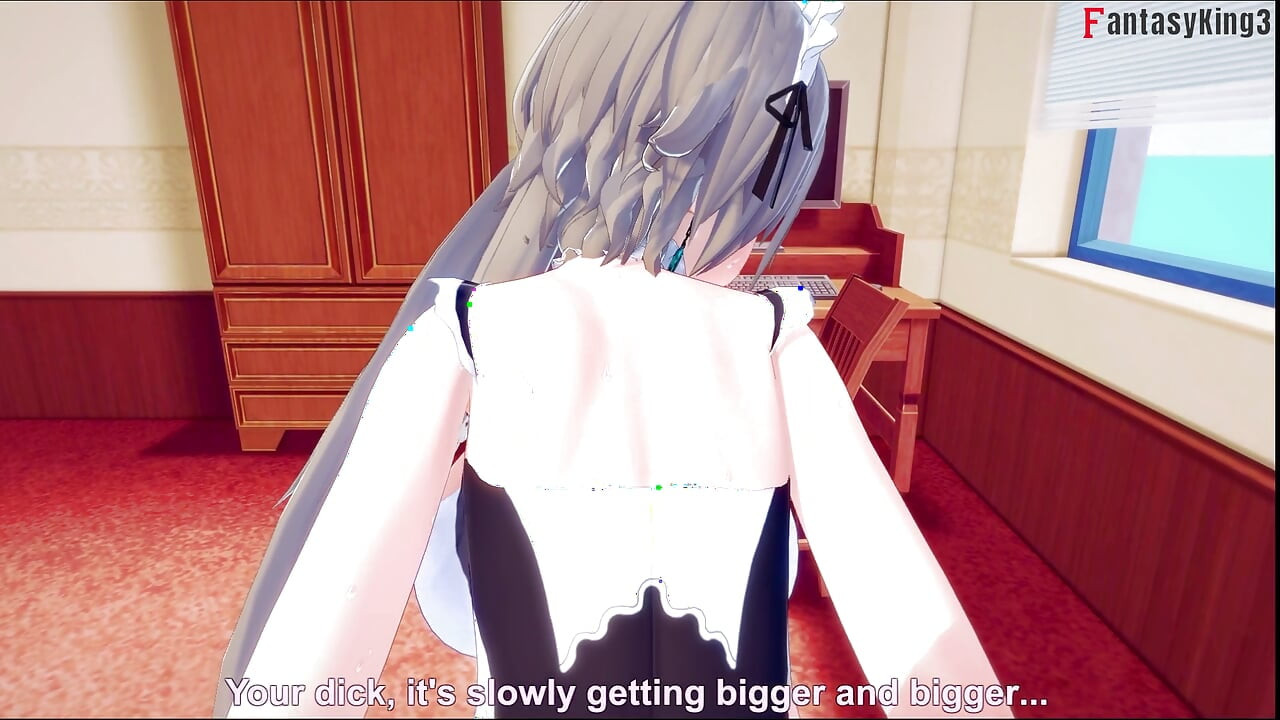 rita rossweisse sexy maid POV follada - Honkai Impact