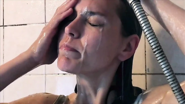 Mud Showering Girl