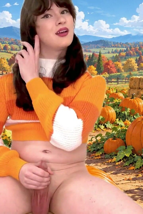 Sissy in the Pumpkin Patch