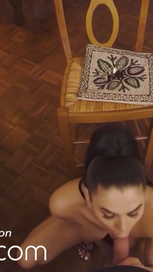 VRBTrans Shop Assistand Seducing Your Hard Cock | Clip 1