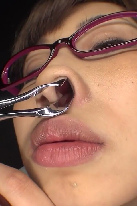 Beautiful Lady's Nose Exploration & First-person Sneezing and Runny Nose Cascade