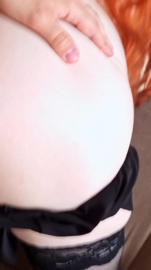Cute girl with a big ass skillfully rides a big dick in the amateur video | Clip 3