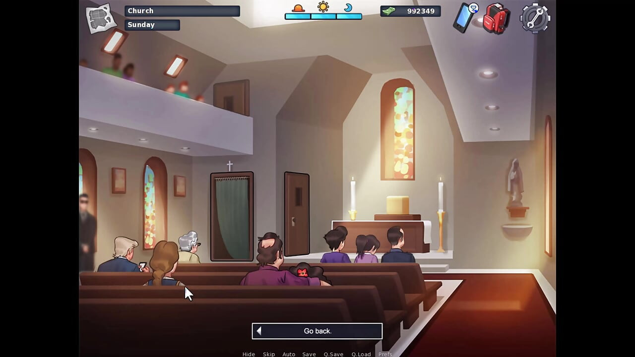 Summertime saga: Jenny is now hooked on my dick she comes anytime to ride me