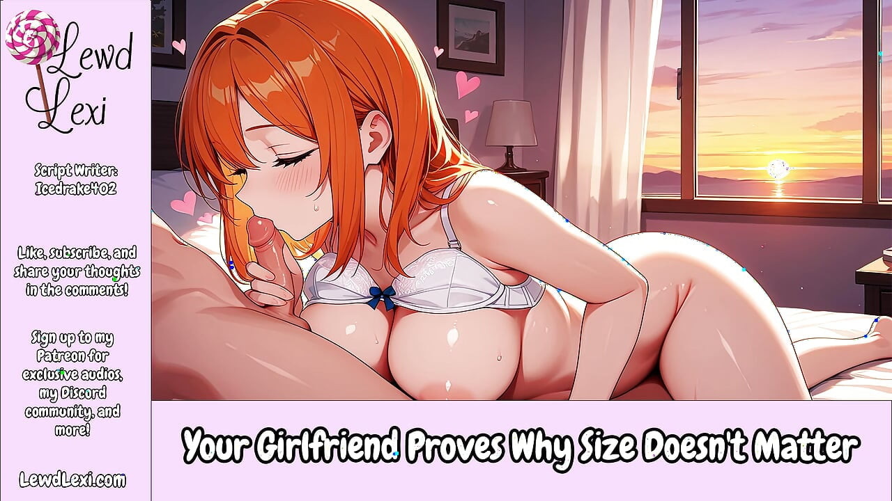 Iubita ta demonstrează de ce mărimea nu contează - joc de roluri audio erotic
