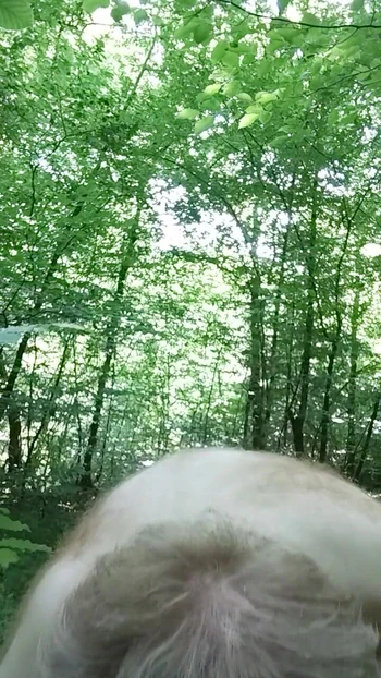 Powerful moment from "the French pedal gets naked in the woods"